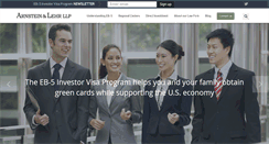 Desktop Screenshot of eb5investorvisa.com